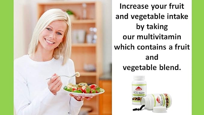 120 Multivitamin Fruit and Vegetable Liquid Capsules, Loaded Multivitamins, Supplements, Multiple Vitamin has Many Antioxidants, Daily Women Men Senior Adult Multi Vitamins