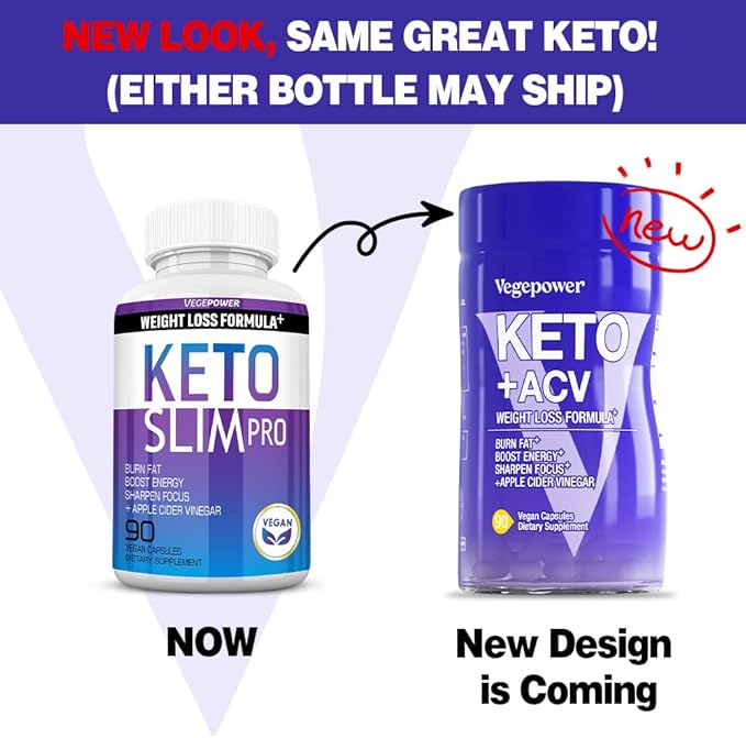 Keto Pills Apple Cider Vinegar Weight Loss Fat Burner Ketosis Diet Support Boost Energy Ketones Supplement with ACV for Women Men 90 Capsules