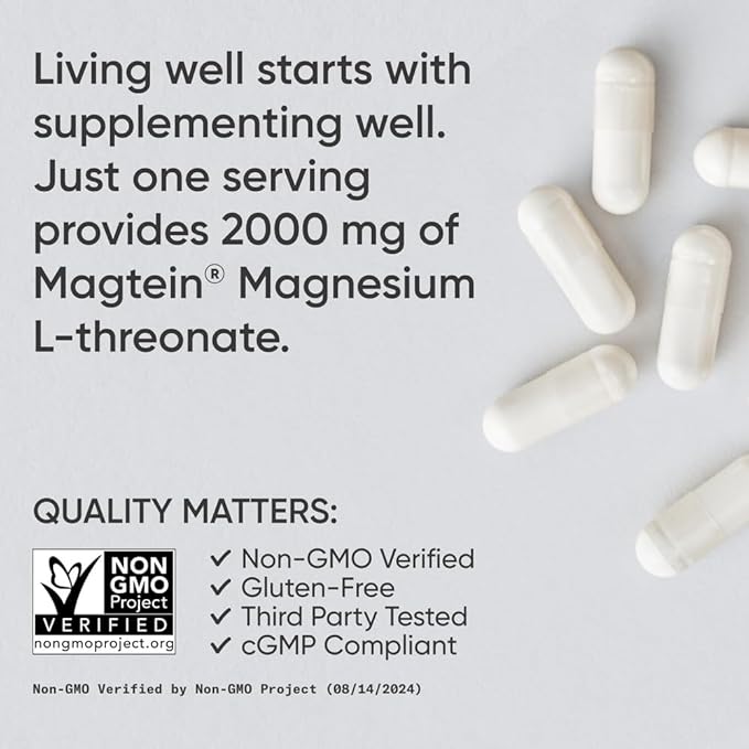 Sports Research Triple Strength Omega 3 Fish Oil EPA & DHA Fatty Acids from Wild Alaskan Pollock & Magtein Magnesium L-Threonate Supports Memory, Focus, Sleep & Mood Brain Health Pack