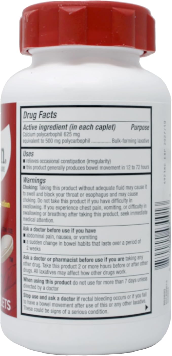 Fibercon Fiber 140 Caplets Each by Fibercon (Pack of 2)