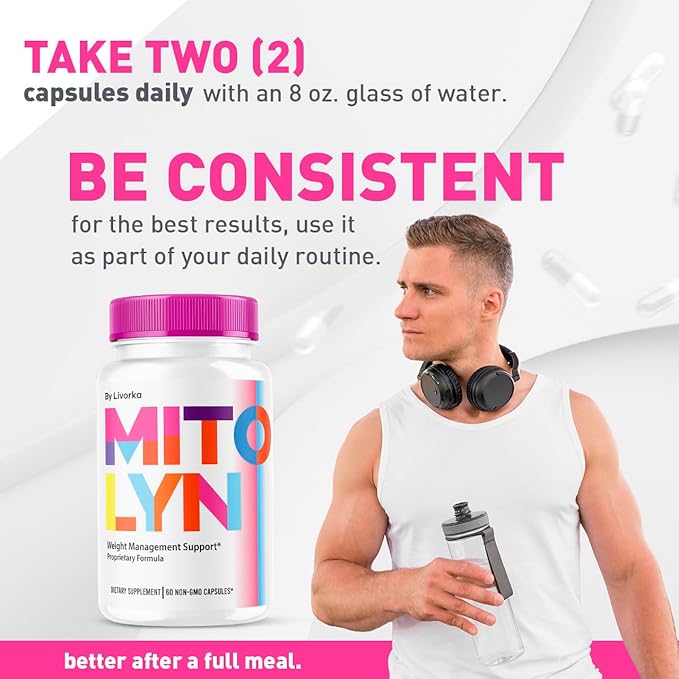 Mitolyn Capsules - Mitolyn, Mitolyn Advanced Formula Pills, Mitolyn Supplement, Mito Lyn, Mito Lyn Pills, Mitolyn Support, Mitolyn Pill, Mitolyn Supplement Pills, 60 Capsules for 1 Month