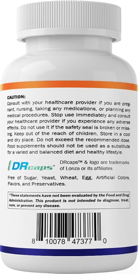 Vitamatic Lactobacillus Reuteri Complex – 22 Billion CFU per Delayed Release Capsule – 60 Capsules – Digestive & Gut Health Support – with Prebiotic Inulin Fiber
