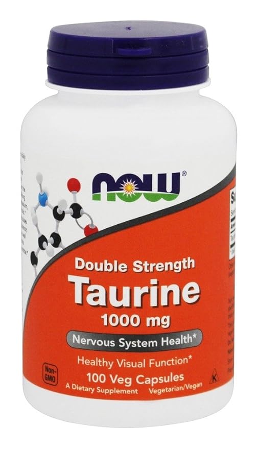 Now Foods: Taurine 1000 Milligram 100 Capsules