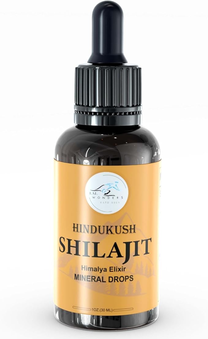 Shilajit Mineral Drops | Shilajit Supplement for Men Women with Trace Minerals | Immune Support,, Energy Boost & Wellness Drops|