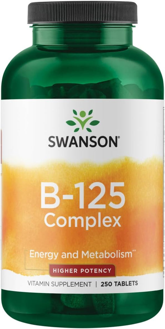 Swanson Vitamin B-125 Complex 250 Tabs
