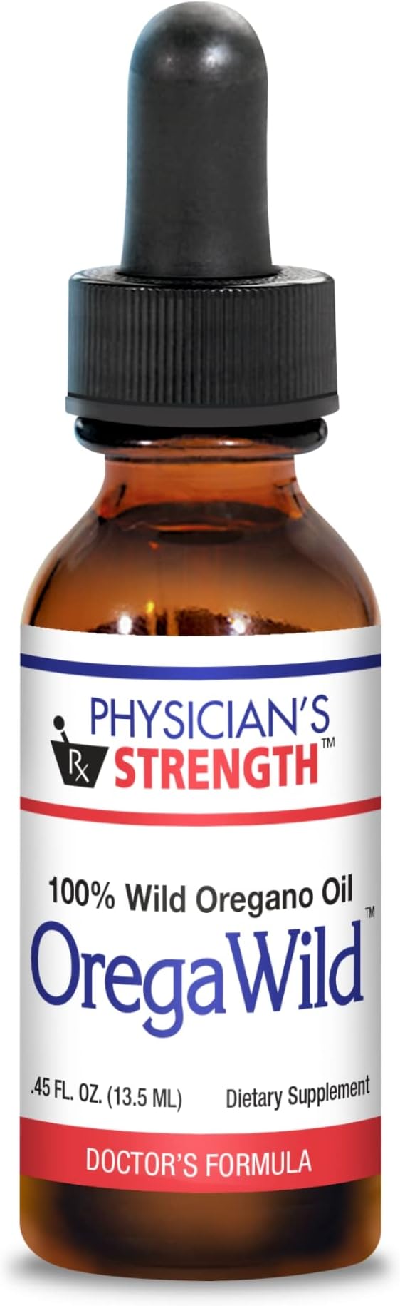 Physician's Strength OregaWild - 13.5 mL - 100% Wild Oregano Oil - 216 Servings