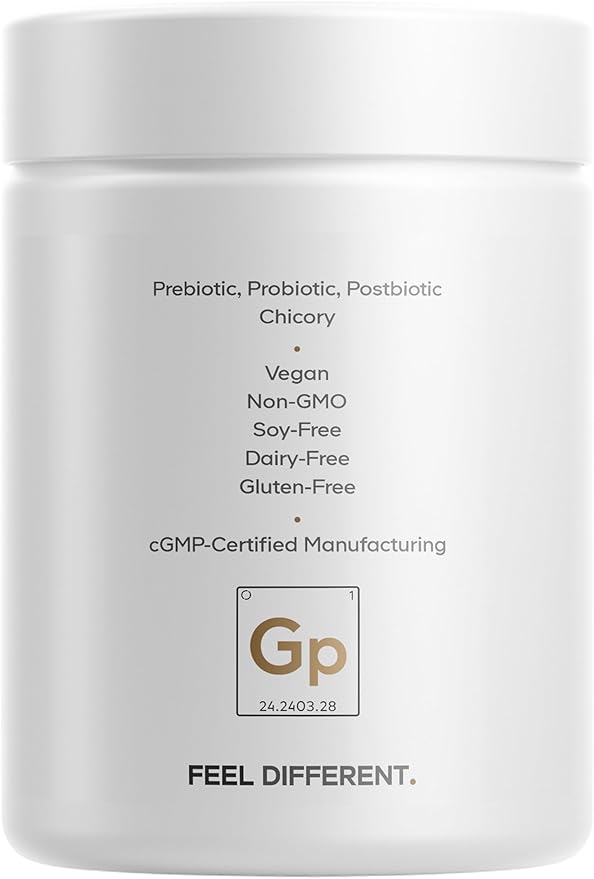 Codeage GLP-1 Probiotic+ - Live Probiotics Akkermansia, Clostridium, Bifidobacterium, Chicory Inulin Probiotic, Prebiotics & Postbiotics Supplement - 500 Million AFU, 3-Month Supply - 90 Capsules