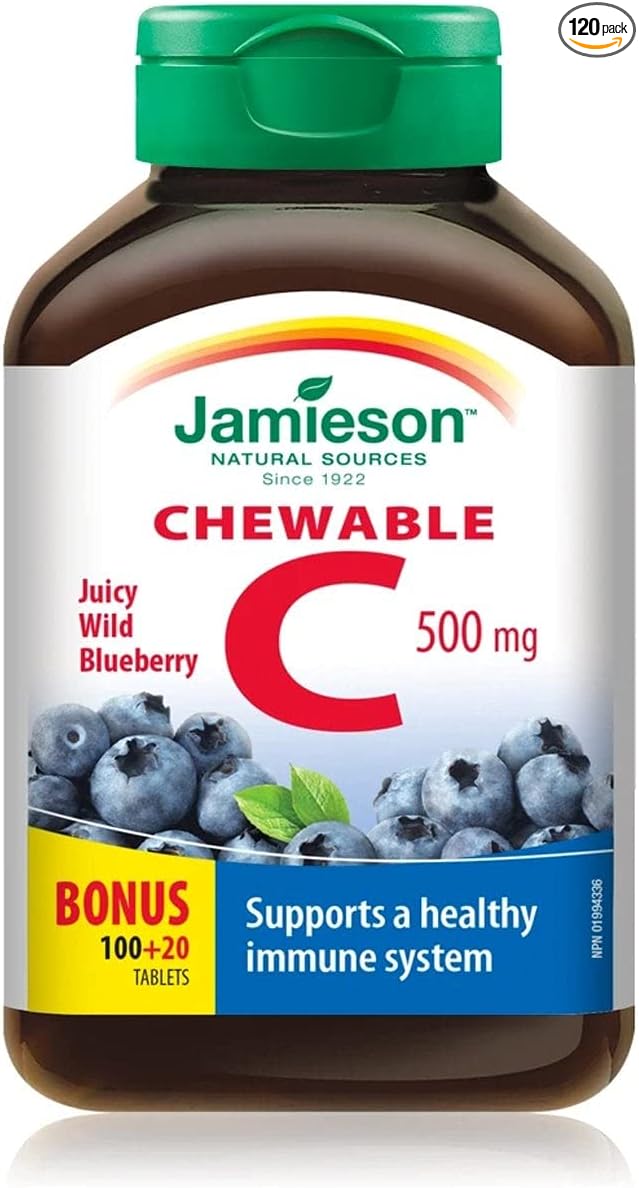 Vitamin C- Wild Blueberry- 500 Mg