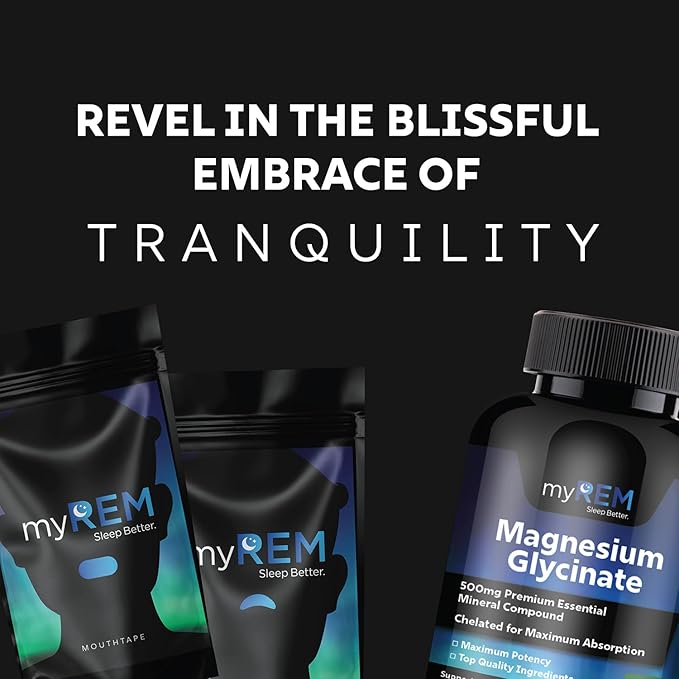 Magnesium Glycinate, 500mg Premium Essential Mineral Compound, Chelated for Maxium Absorbtion, Supports Bone, Muscle, Nerve, and Heart Health (60 Servings)