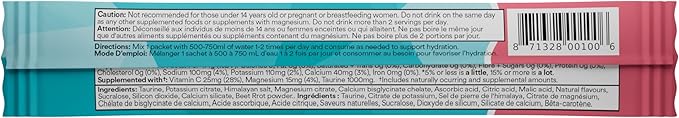 Cira Hydration Stick Packs - Electrolyte Powder & Drink Mix for On-The-Go Dehydration Relief & Recovery - Watermelon Sugar, 20 Servings