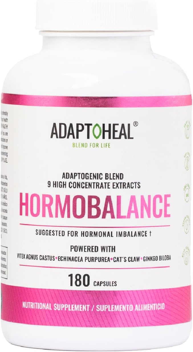 Hormobalance + Immuneheal – Adaptogen Blend (180 Capsules ea.)