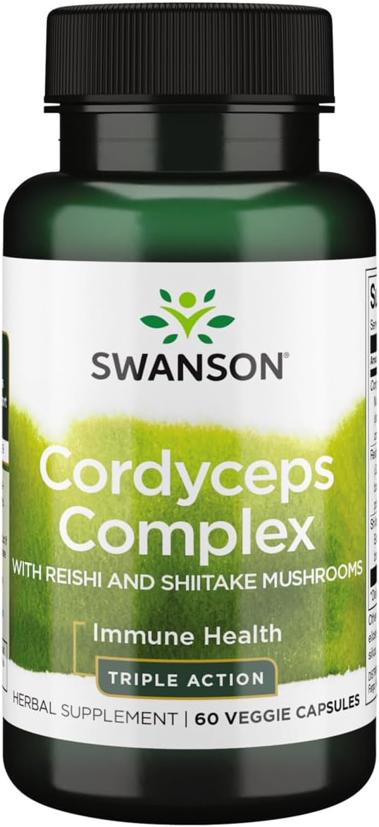 Swanson Cordyceps Complex 60 Veg Capsules