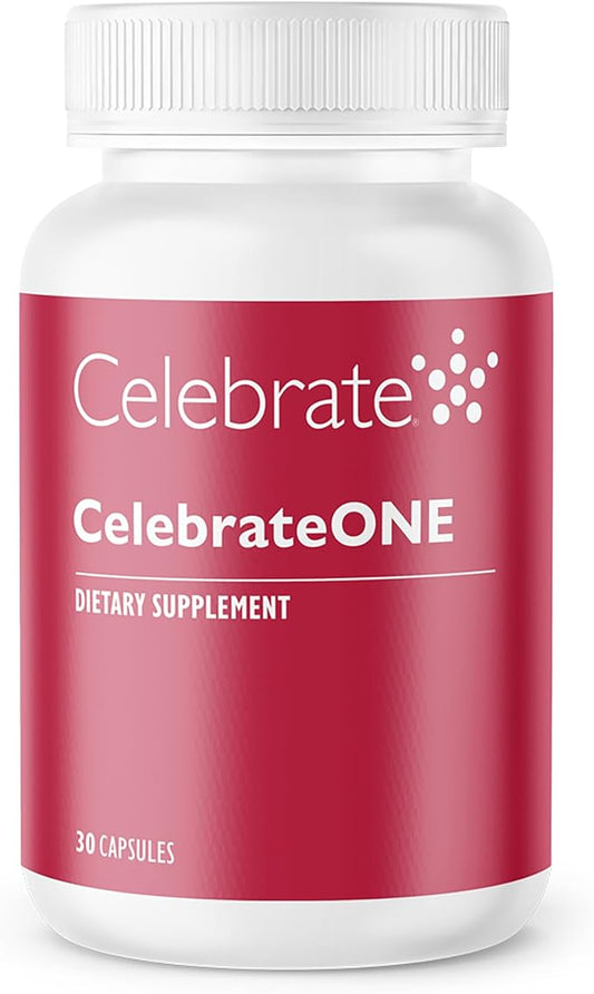 Celebrate Vitamins CelebrateONE, Iron Free - One A Day Bariatric Multivitamin, Essential Vitamins & Minerals - Gastric Bypass & Sleeve Gastrectomy Supplement (30 Capsules)