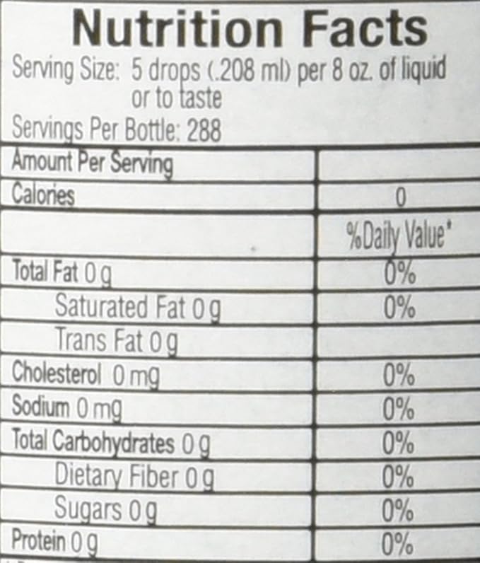 SweetLeaf Sweet Drops - Flavored Stevia Liquid Sweetener, Organic Stevia Extract, Zero Calories, Gluten Free, Keto Friendly, Non GMO, Natural Flavor - Valencia Orange, 2 Fl Oz (Pack of 1)