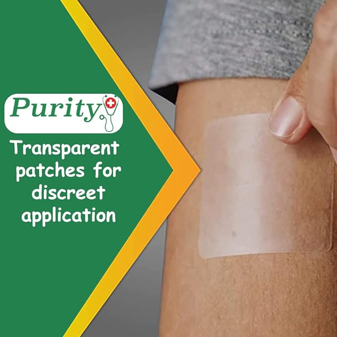 Hemp Oil Patches - 90 Patches - 30mg Per Patch