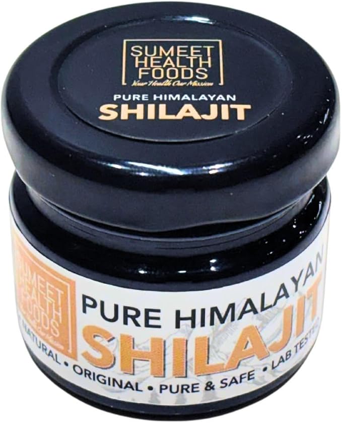 SHF Himalayan Shilajit Resin 30g, Pure Organic Potent Gold Grade Himalayan Shilajit Resin, Energy & Immune Support, Natural Source of Fulvic Acid & 85+ Trace Minerals for Men & Women 30g
