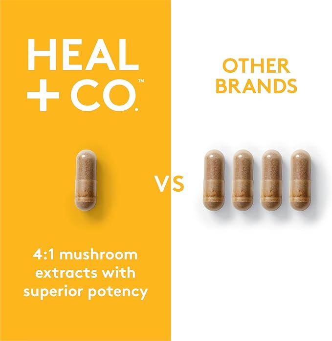HEAL + CO. Lion's Mane 120 Caps
