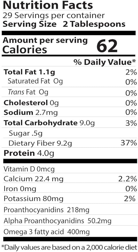 Cranberry Seed Powder – 1 lb. (454 g) – Milled from US Grown Cranberry Seed That is Cold Pressed by Berry Beautiful – for Active Women, Vegans, Vegetarians