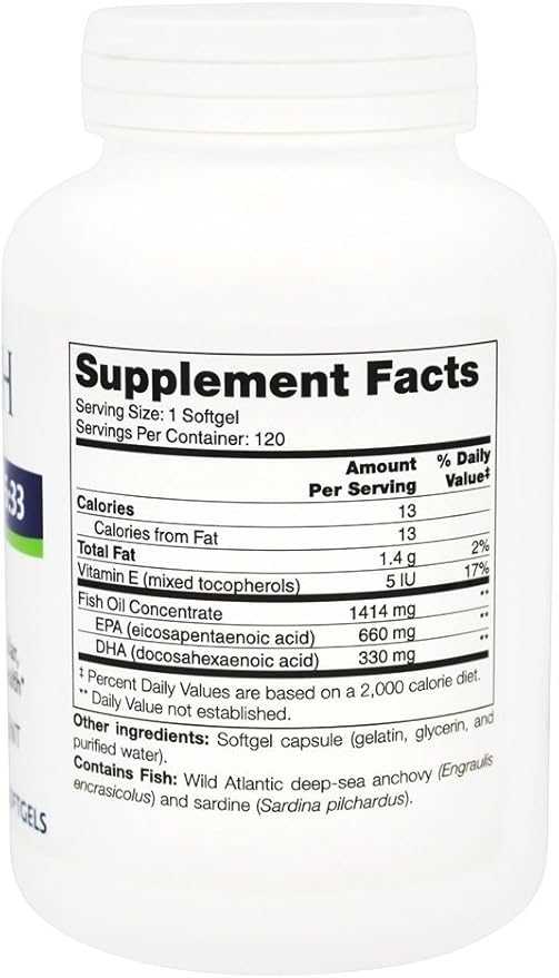 Nutritional Fundamentals for Health Trident SAP 66:33 120 gels