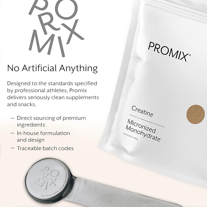 ProMix Nutrition Creatine Monohydrate Travel Packs, 5g of micronized Clean Creatine for Men and Women, Supports Muscle Growth & Recovery, Vegan - 30 Servings (Pack of 30)