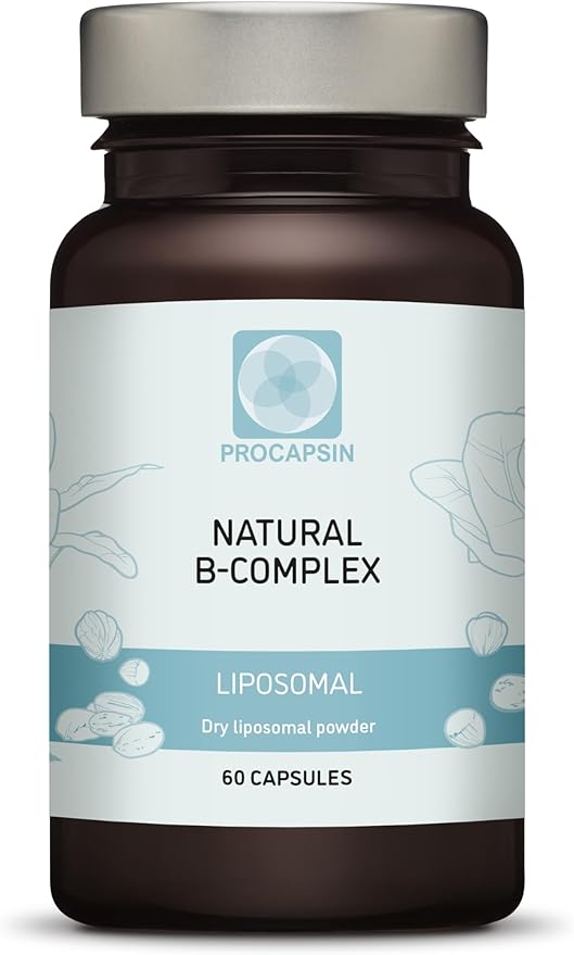 KALA HEALTH Natural Liposomal B Complex Capsules with All 6 Important B Vitamins (60)