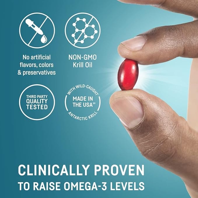 Kori Krill Oil Omega-3 400mg, 270 Mini Softgels | Multi-Benefit Omega-3 Supplement | Superior Absorption vs Fish Oil, Easy to Swallow (Pack of 3)