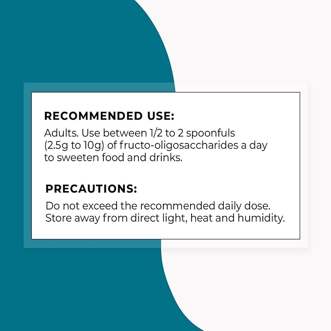 Supersmart - Fructo Oligosaccharides Powder (Prebiotics FOS) - Oligofructose Inulin - Fiber Supplement - Intestinal Flora & Gut Health - Digestive Support | Non-GMO & Gluten Free - 200 g