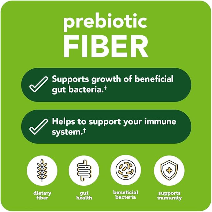 Vitamin Bounty Prebiotic Capsules - PreforPro® Prebiotics Supplement for Women & Men Digestive Health & Advanced Gut Health – No Fiber, No Bloating – Boosts Probiotic Effectiveness – 60 Vegan Cap