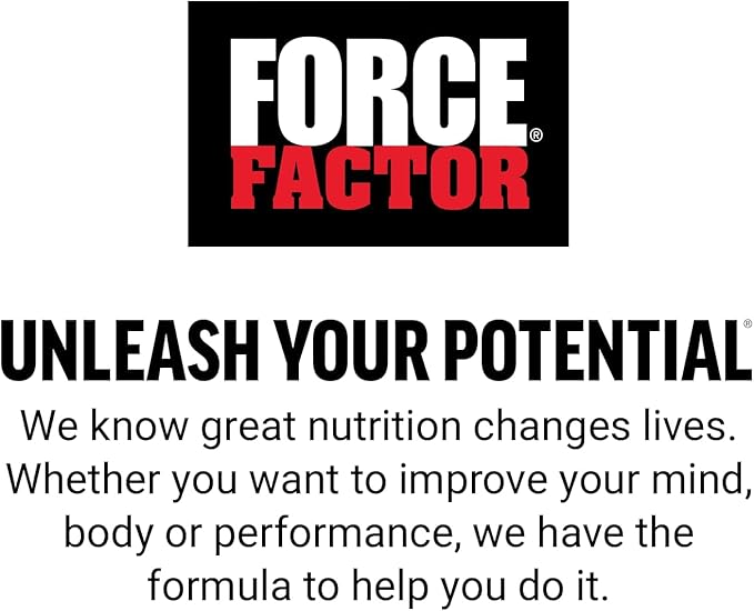 FORCE FACTOR L-Arginine Nitric Oxide Supplement with BioPerine to Help Build Muscle and Support Stronger Blood Flow, Circulation, Nutrient Delivery, and Pumps, L-Arginine 3000mg, 3g, 150 Capsules