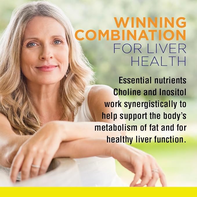 Nature's Life Lipotropic Complex | Comprehensive Support for Healthy Liver Function | with Choline & Inositol | Non-GMO | 90 Vegetarian Tablets