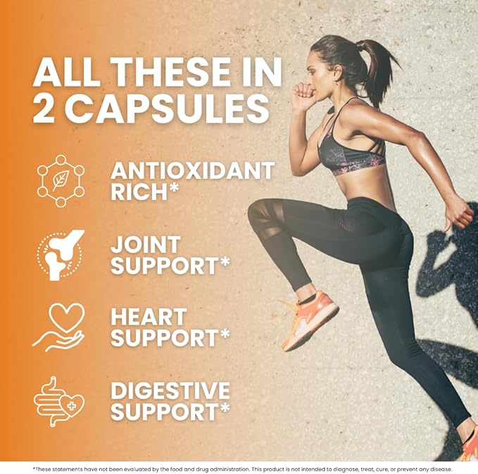 Turmeric Curcumin with Black Pepper – 90 Capsules for Whole-Body Health Support and Overall Wellness