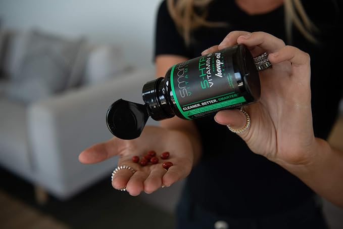 200mg 5-HTP + Vitamin B6, Extended Time Release, 60 softgels, 30 Servings