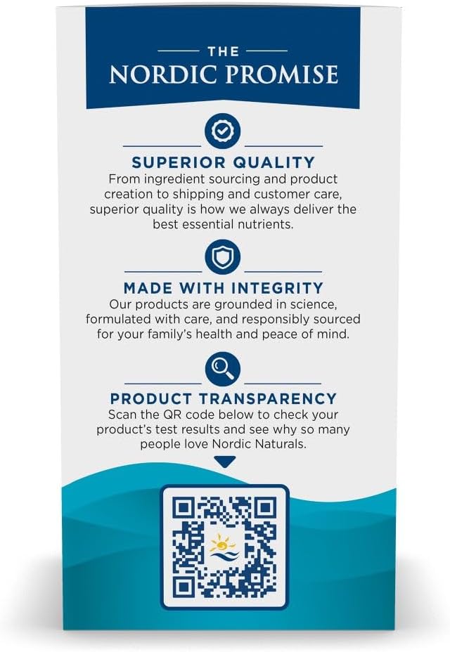 Nordic Naturals Complete Omega, Lemon Flavor - 180 Soft Gels - 565 mg Omega-3 - EPA & DHA with Added GLA - Healthy Skin, Cognition, & Positive Mood - Non-GMO - 90 Servings