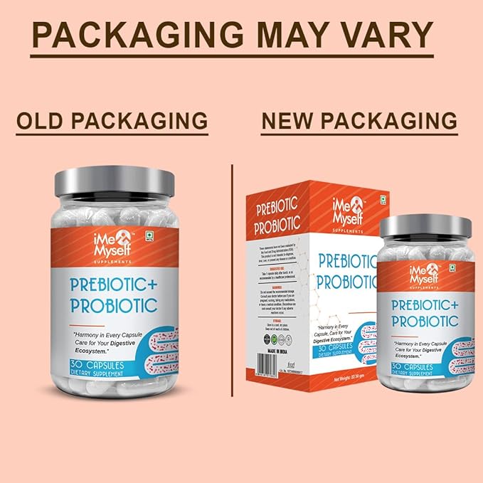 Prebiotic & Probiotic Capsules – 30 Count