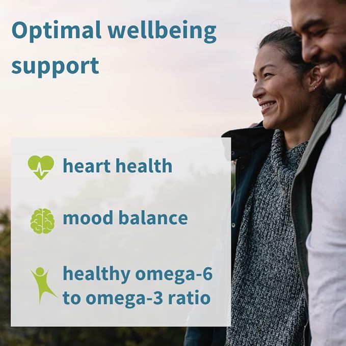 Vegepa Omega 3 Wild Fish Oil & Evening Primrose Oil Blend, 560 mg EPA Plus GLA, 60 Small Softgels