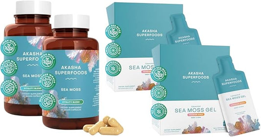 Sea Moss Capsules & Irish Sea Moss Gel