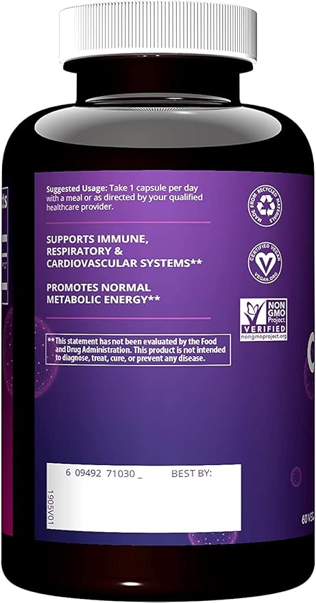 MRM Nutrition Cordyceps | CS-4 Strain | Endurance | Adaptogens | Mushrooms | Energy + Endurance | Vegan | 60 Servings