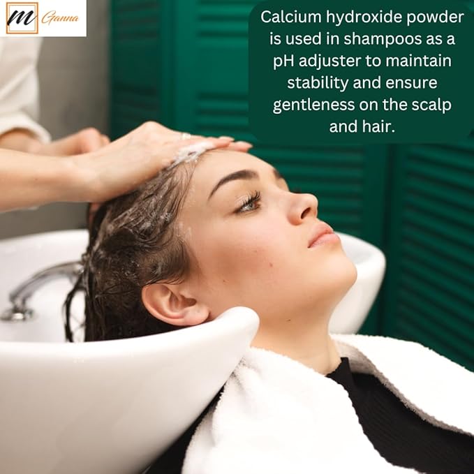 100% Natural Calcium Hydroxide Powder for Food & Cosmetics 227 GMS / 0.5 LBS