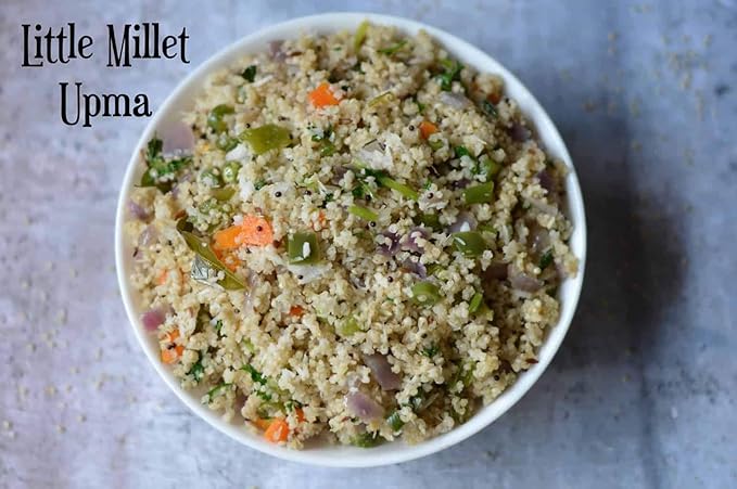 nalAmudhu Raw Unroasted Brown Natural Flax Seeds with High Nutritional Values 250g & nalAmudhu Little Millet Flakes |Samai Poha | Samai Aval -330g