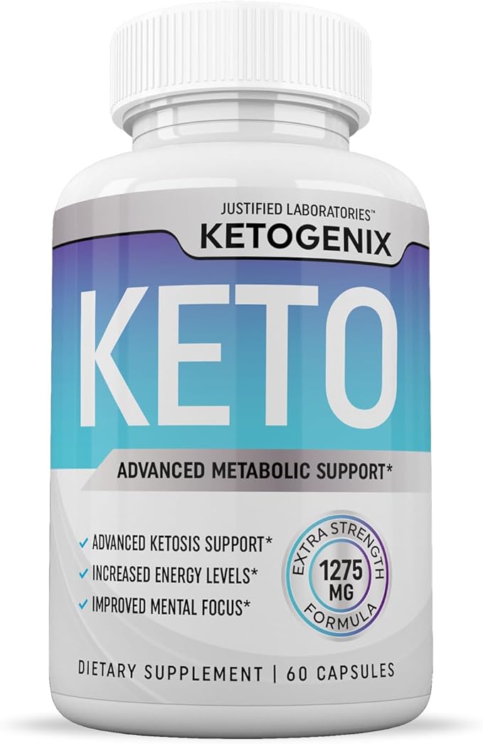 (10 Pack) Ketogenix Keto Pills 1275MG New & Improved Formula Contains Apple Cider Vinegar Extra Virgin Olive Oil Powder Green Tea Leaf 600 Capsules
