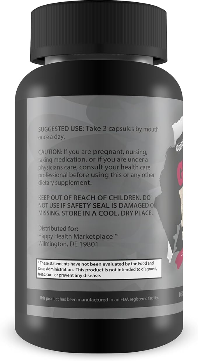 Giant FX7 Prostate Plus - Prostate Supplements for Prostate Support & Blood Flow Support - Support Energy & Endurance - Promote Healthy Prostate Function & Size - Male Prostate Support with Zinc