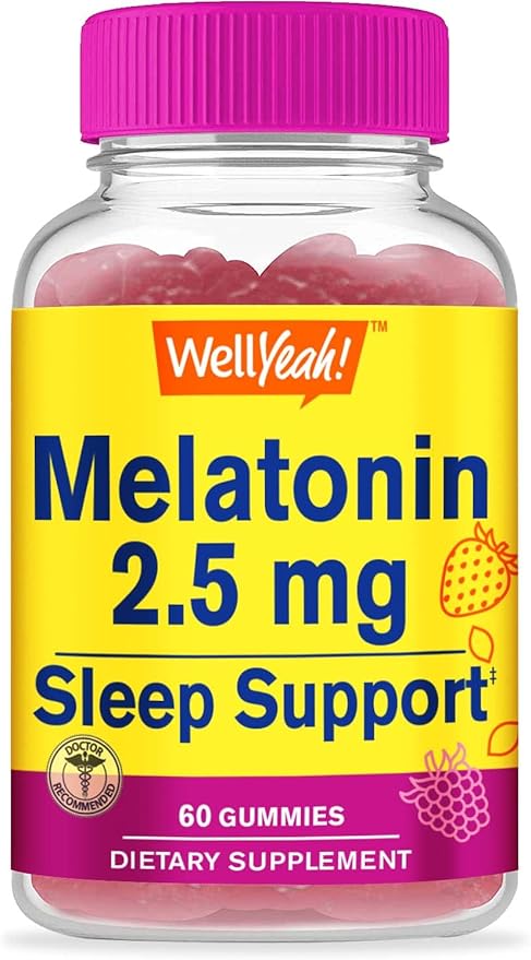 Vitamin D3 + K2 + Melatonin 2.5mg, Gummies Bundle - Great Tasting, Vitamin Supplement, Gluten Free, GMO Free, Chewable Gummy