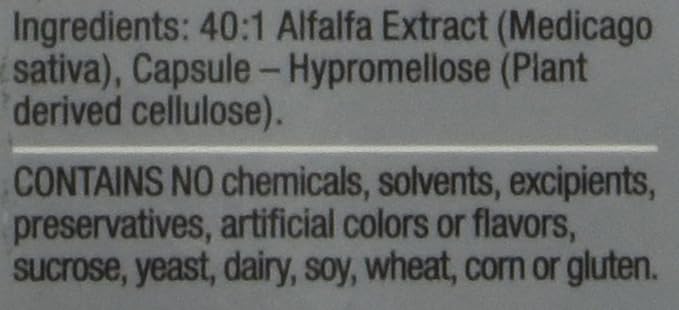 Natural Health International pH Quintessence - 40:1 Alfalfa Concentrate - 90 Vegan Capsules (30 Day Supply) – Alkaline The Body, Balance pH and Support Detox