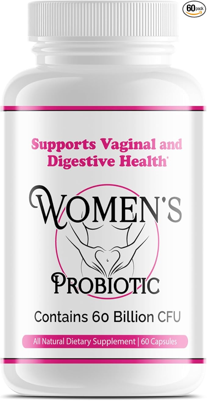 Probiotics for Women Promotes Inflamation and Metabolism Regulation, Vaginal, Urinary, Gut, Digestive and Immune Health 120 Billion CFU