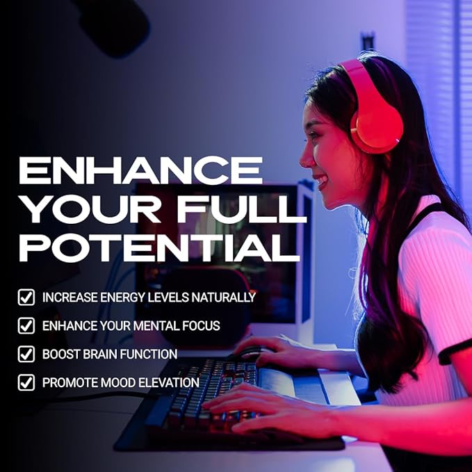 Iron Brothers Brain Boosting Supplement for Focus Factor, Energy & Concentration | Alpha Brain Supplement to Improve Memory with Lion's Main-CDP-Choline - Nootropic | 120 Capsules