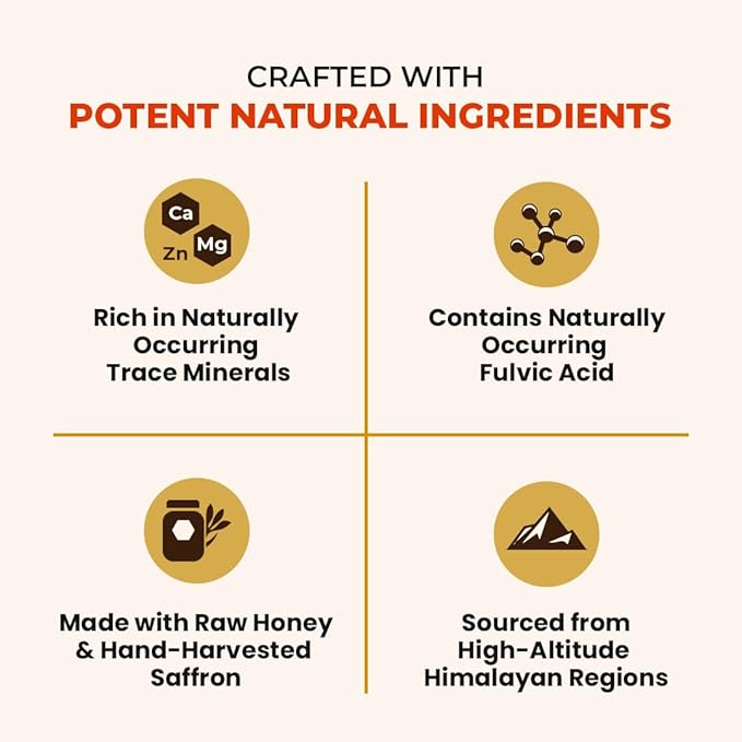 Natruveda Shilajit Honey Sticks – Pure Himalayan Resin + Raw Honey & Saffron | 30 Daily Sticks | Better Than Gummies, Capsules & Resin | Energy, Stamina & Performance Support