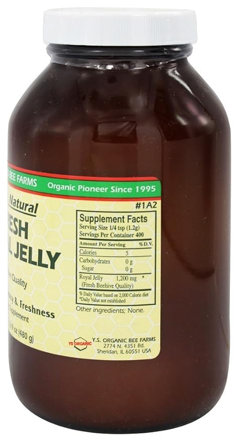 YS BEE FARMS Ginseng Honey, 16 FZ