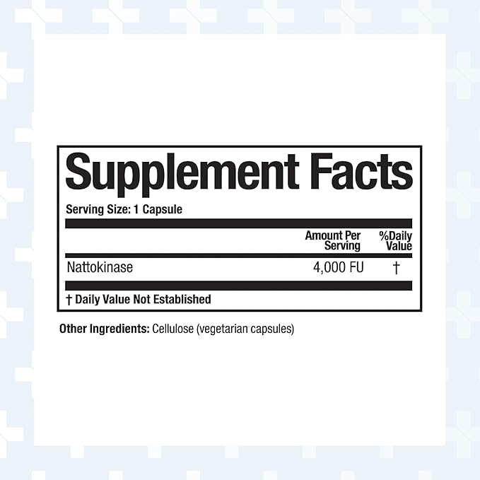 Arthur Andrew Medical - Nattovena, Pure Nattokinase, Circulatory and Heart Health, Vegan, Non-GMO, 30 Capsules