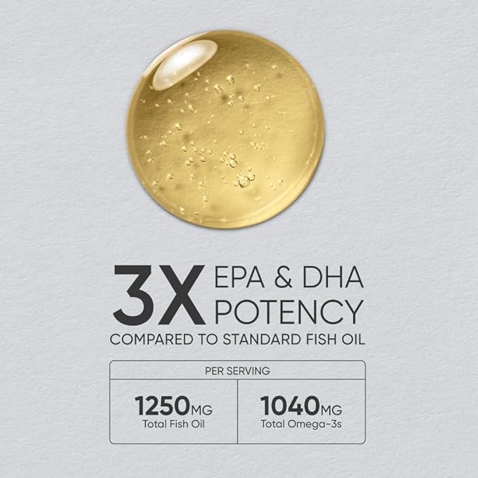 Sports Research Triple Strength Omega 3 Fish Oil EPA & DHA Fatty Acids from Wild Alaskan Pollock & Magtein Magnesium L-Threonate Supports Memory, Focus, Sleep & Mood Brain Health Pack