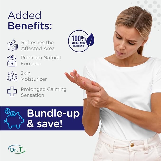 Dr. T Glucosamine Chondroitin Cream with MSM and Collagen - Premium Natural Formula to Help Alleviate Joint and Muscle discomfort; Supports Joint Strength and Flexibility. 113.4g / 4 oz. (2)